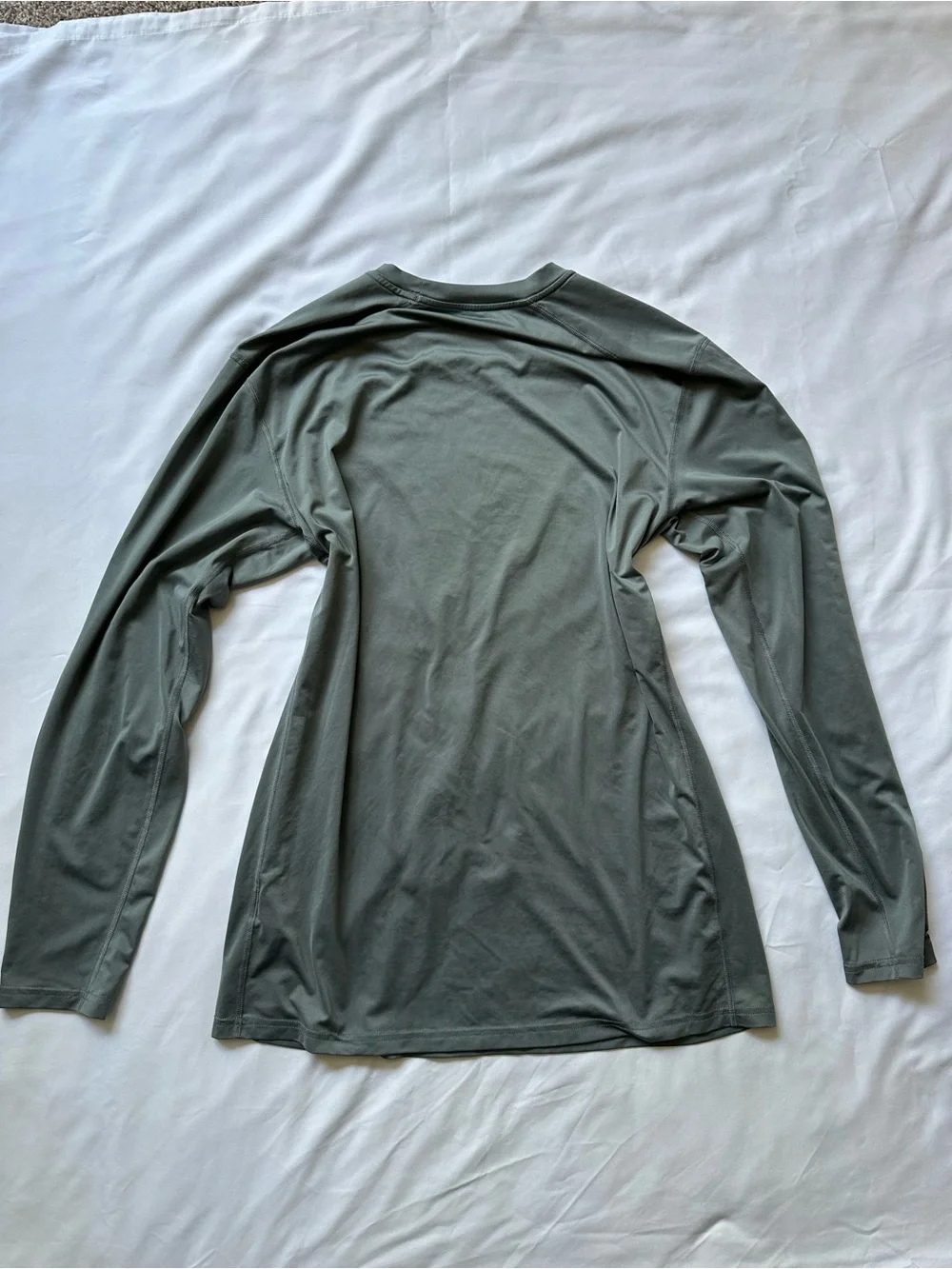 Nike Men’s Long Sleeve Dri-FIT Grey Shirt